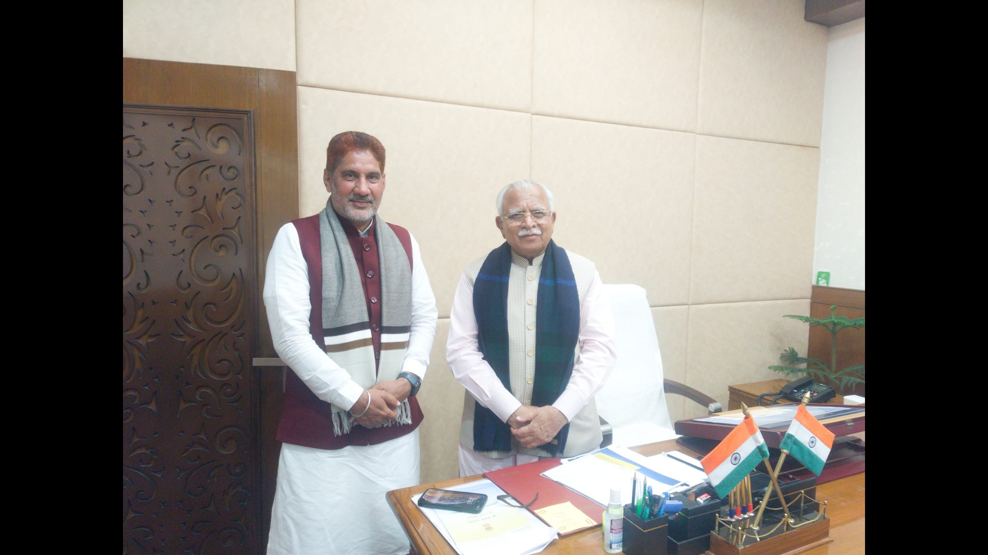 राज्यसभा सीट के लिए निर्विरोध चुने गए बीजेपी के प्रदेशाध्यक्ष सुभाष बराला